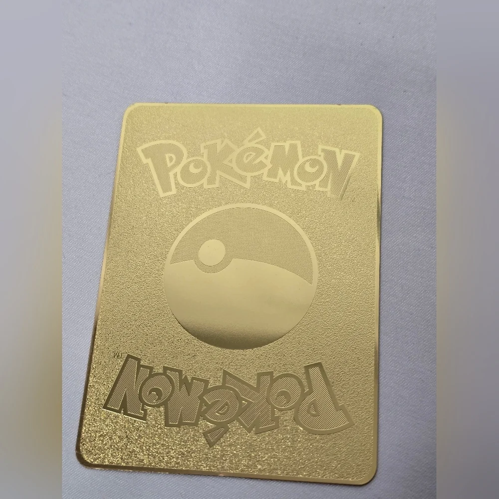 Thicc Charizard Gold Metal Card- Brand new- Funny Gag Gift - Picture 3 of 7